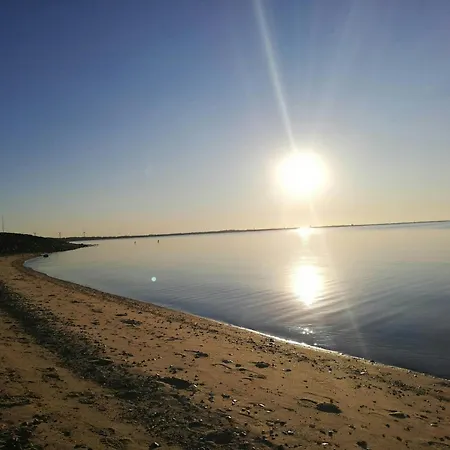 Panoramic Views Of Veno Bay At Handbjerg Marina